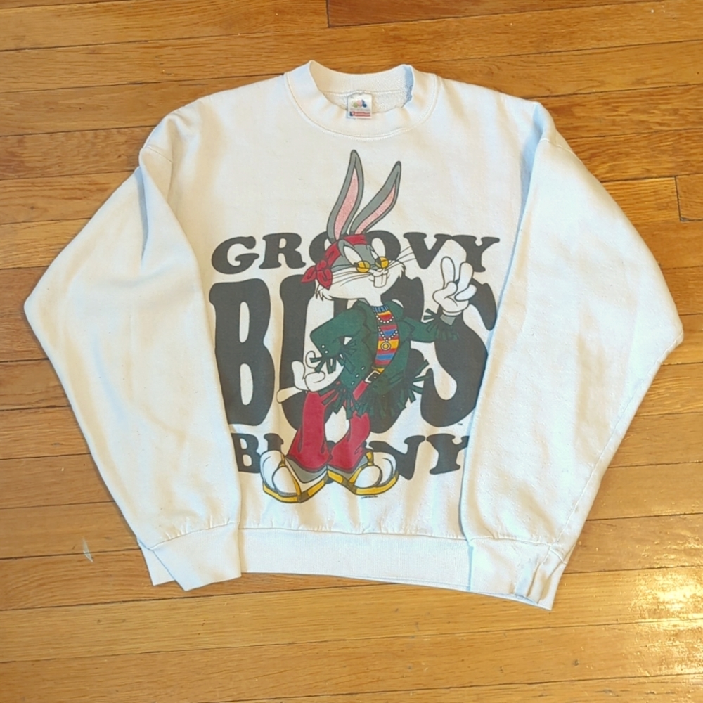 Vintage Groovy Bugs Bunny Crewneck